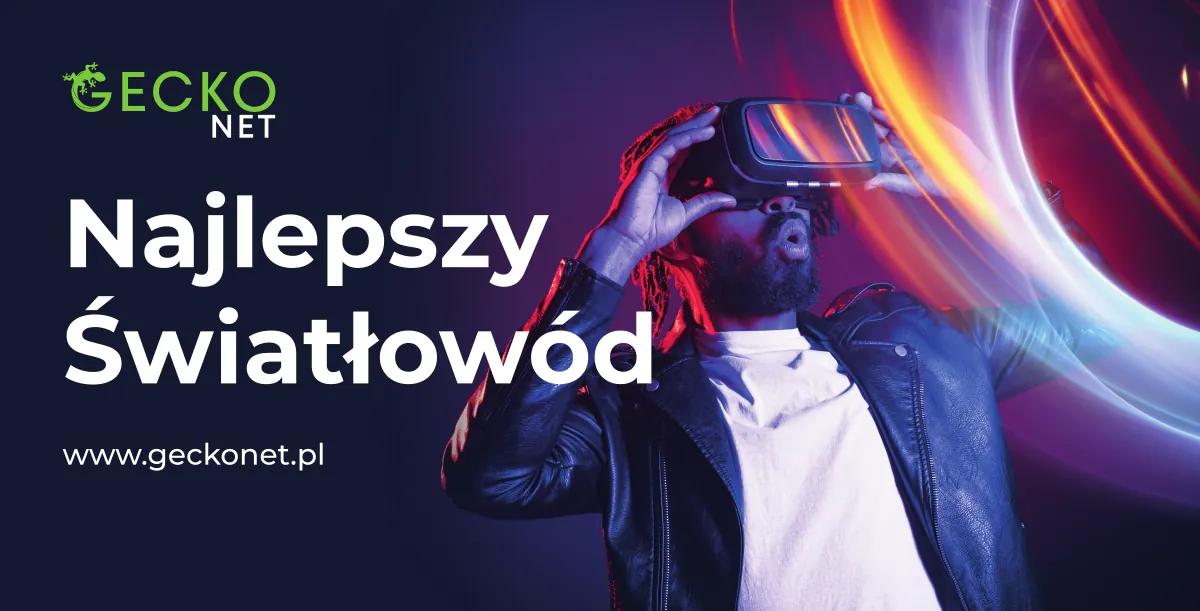 Baner światłowodowy